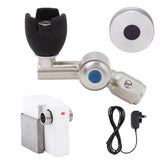 45 Degree Silicone Mouthguard Bubbler with Hob-Mount Sensor Mains Operated T-3MSS-BUBS45SM