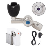 45 Degree Silicone Mouthguard Bubbler with Wall-Mount Sensor Mains Operated T-3MSS-BUBS45SWM