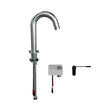 Gooseneck Bench Mounted Infrared Sensor Tap -  Battery Powered T-3MSS-GHMST21B