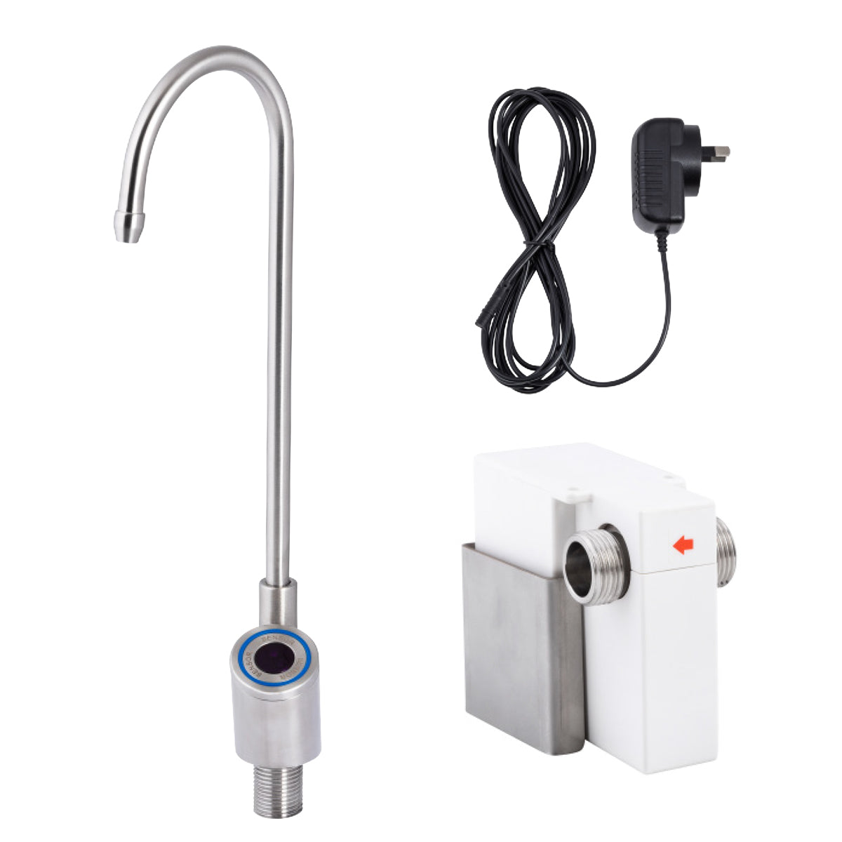 Hob Mounted Infrared Sensor Bottle Filler Mains Operated T-3MSS-HMSBFM