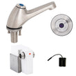 Pillar Tap with Wall-Mount Sensor Battery Operated T-3MSS-PTSWB