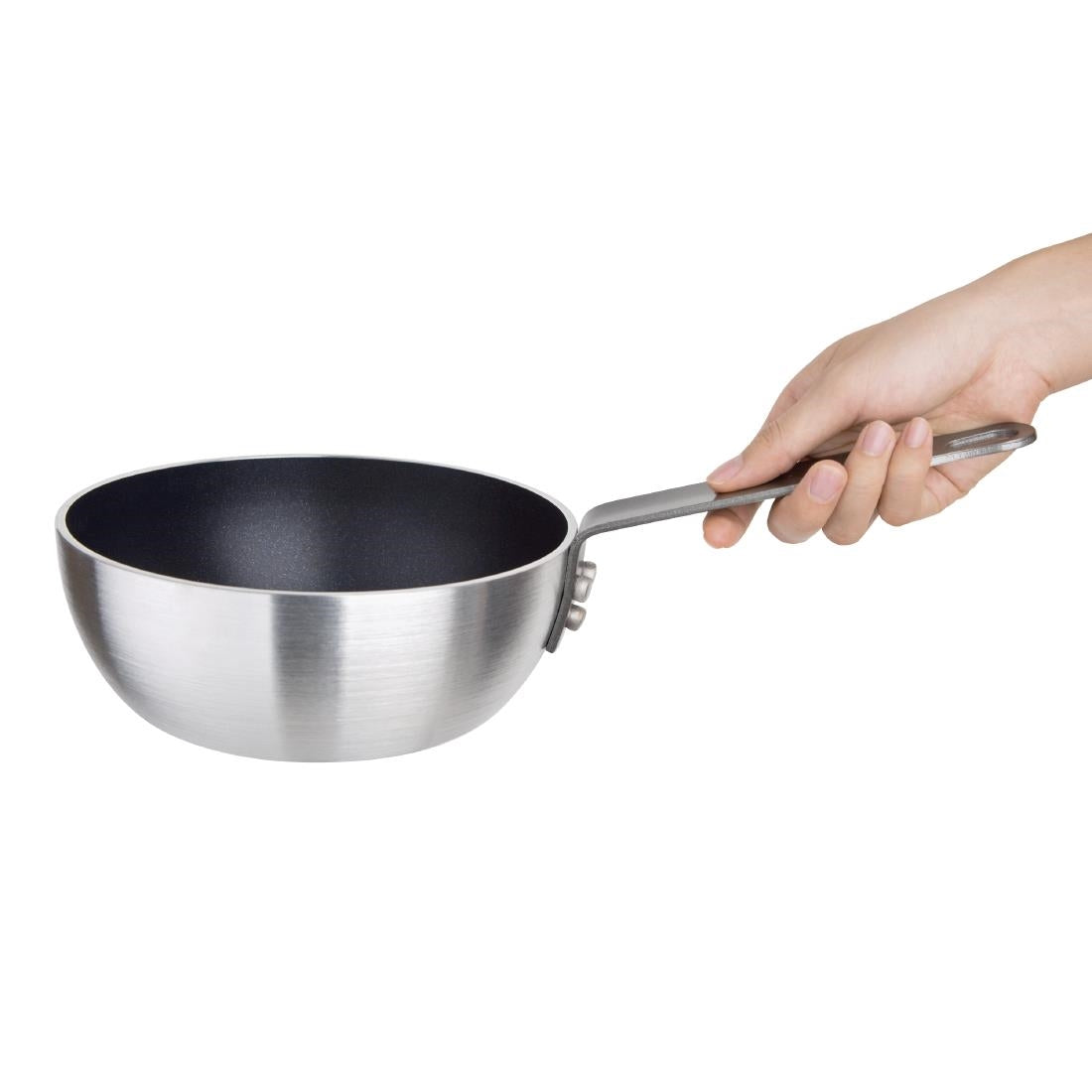 Vogue Saute Pan Aluminium Non-stick Teflon Platinum Plus - 200x78mm 7 3/4x3"