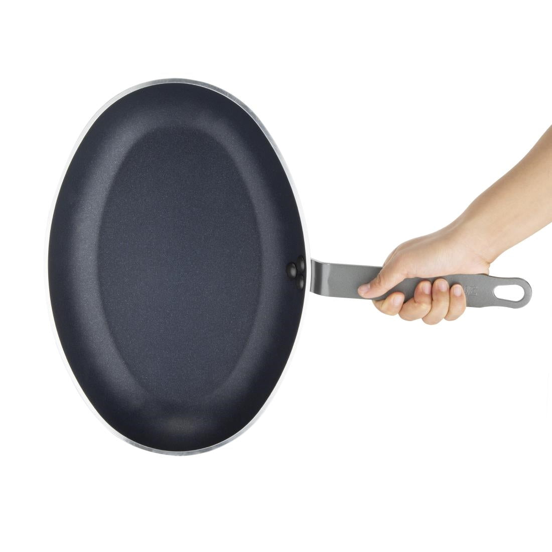 Vogue Oval Frypan Aluminium Non-stick Teflon Platinum Plus - 360mm 14"