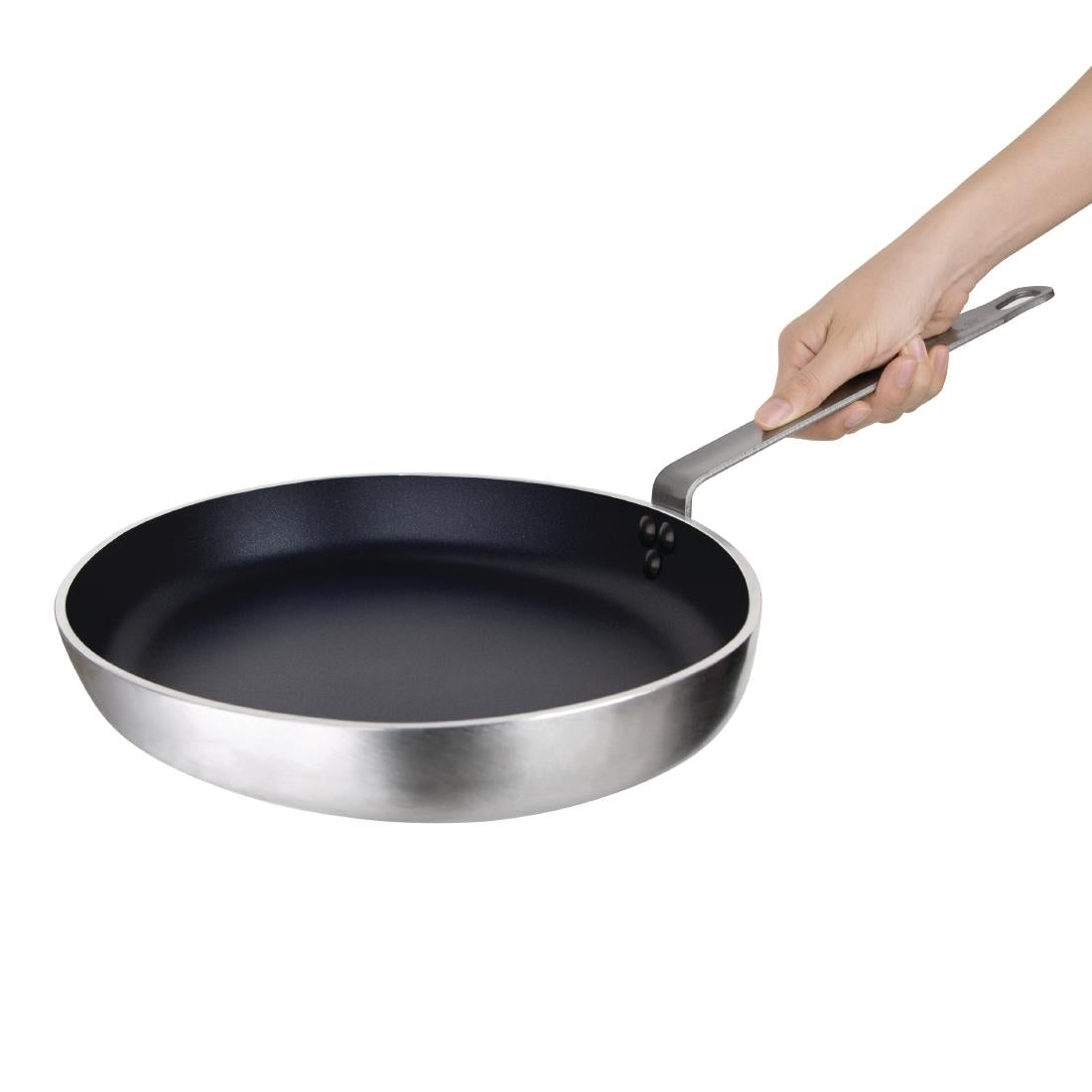 Vogue Oval Frypan Aluminium Non-stick Teflon Platinum Plus - 400mm 15 3/4"