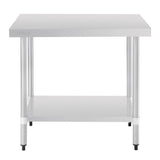 Vogue St/St Table - 900x600mm 35 1/2x23 1/2"