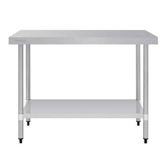 Vogue St/St Table - 1200x600mm 47x23 1/2"