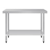 Vogue St/St Table - 1200x600mm 47x23 1/2"