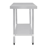 Vogue St/St Table - 1200x600mm 47x23 1/2"