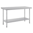 Vogue St/St Table - 1500x600mm 59x23 1/2"