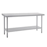 Vogue St/St Table - 1800x600mm 70 3/4x23 1/2"