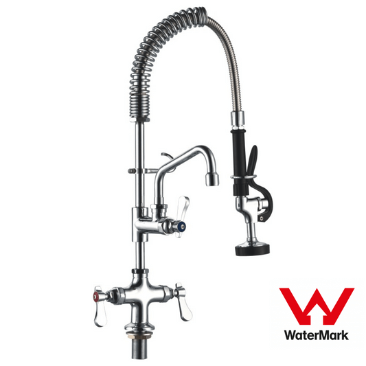 Sunmixer Pre Rinse Unit with Add-on Faucet and 152mm Swing Nozzle T98001MN-2