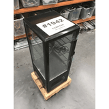 2NDs: Thermaster Four-Sided Countertop Beverage Display Fridge Black - TCBD78B-NSW1942