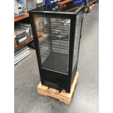 2NDs: Thermaster Four-Sided Countertop Beverage Display Fridge Black - TCBD78B-NSW1942