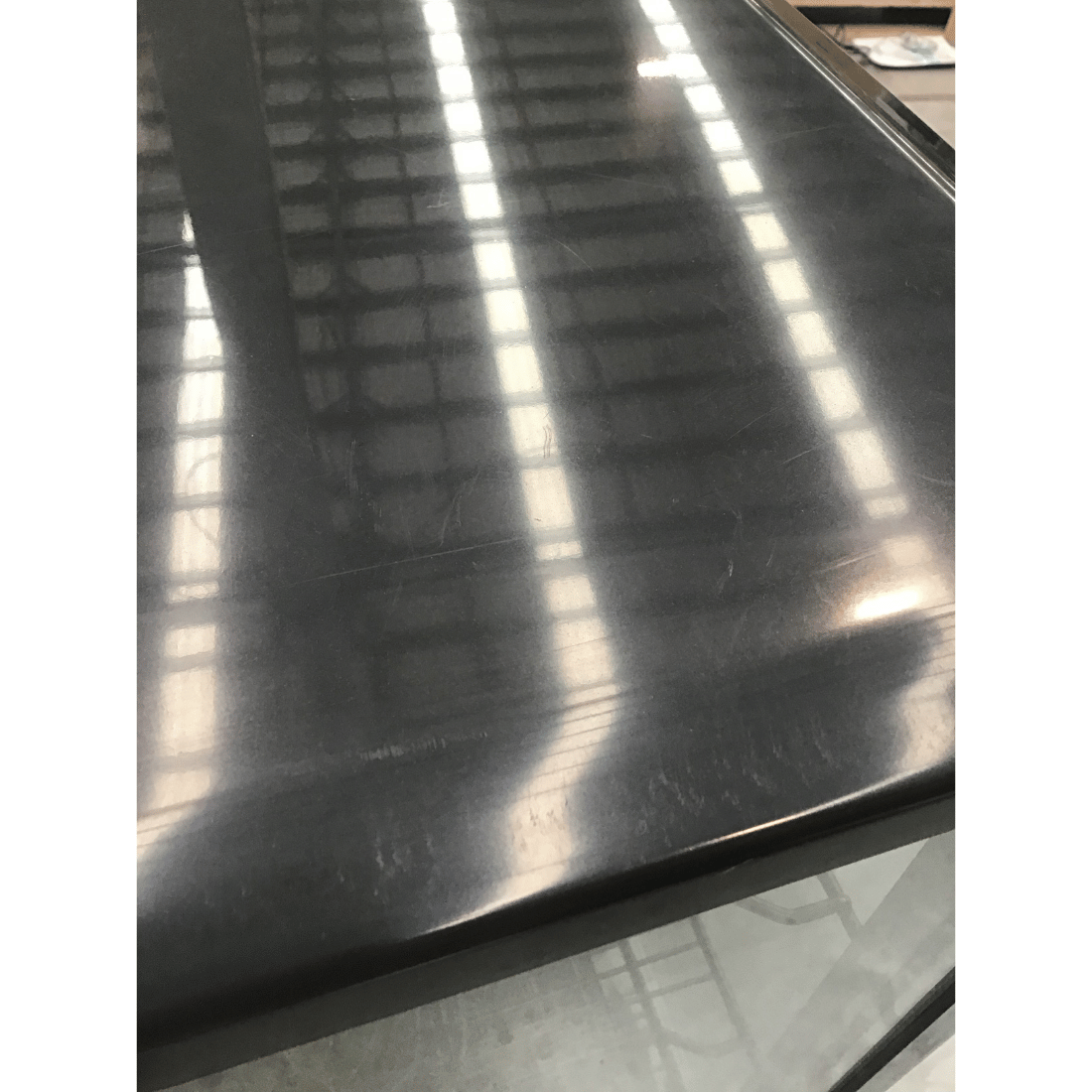 2NDs: Thermaster Four-Sided Countertop Beverage Display Fridge Black - TCBD78B-NSW1942