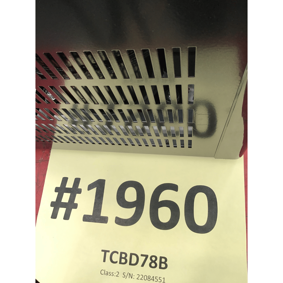 2NDs: Thermaster Four-Sided Countertop Beverage Display Fridge Black - TCBD78B-NSW1960