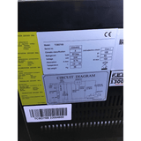 2NDs: Thermaster Four-Sided Countertop Beverage Display Fridge Black - TCBD78B-QLD357