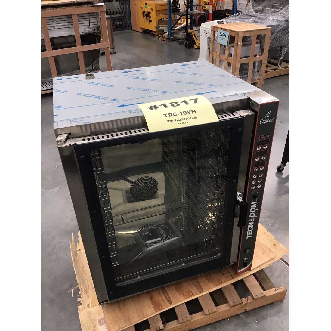 2NDs: Tecnodom by FHE 10 Tray Combi Oven TDC-10VH-NSW1817