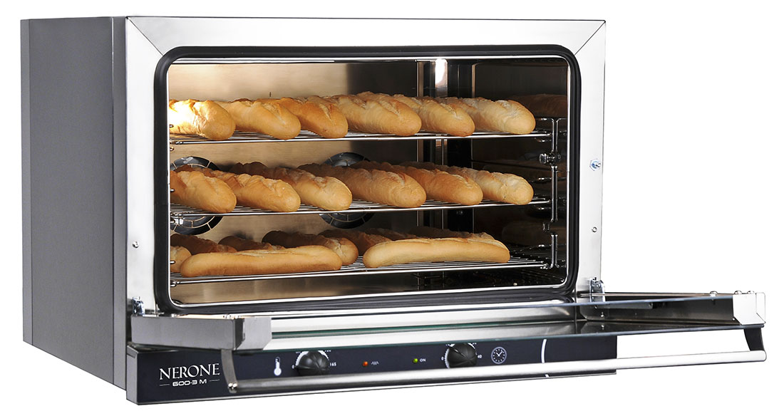 TDE-3B TECNODOM Nerone EKO 3x 600x400 Tray Convection Oven