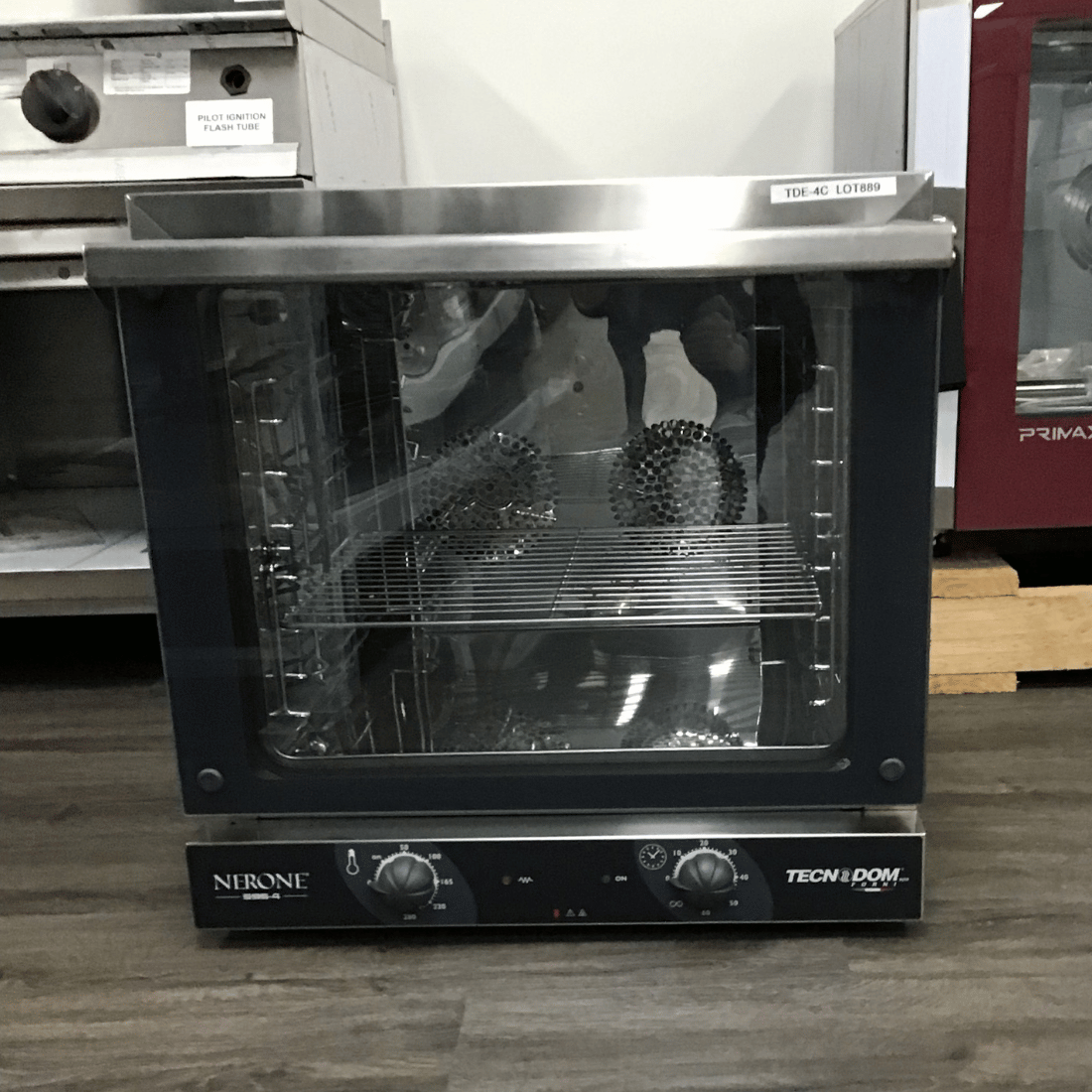 2NDs: Tecnodom Nerone EKO 435x350 Tray Convection Oven - TDE-4C-VIC889