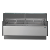 Tecnodom Serie MR9.5 2000mm Wide Deli Display with Storage and Castors - TDMR-0920