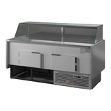 Tecnodom Serie MR9.5 2000mm Wide Deli Display with Storage and Castors - TDMR-0920