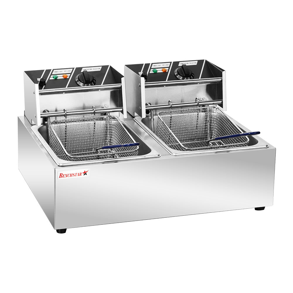 Double Tank Electric Fryer TEF-82KW