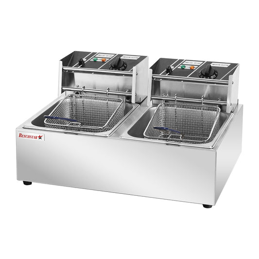 Double Tank Electric Fryer TEF-82KW