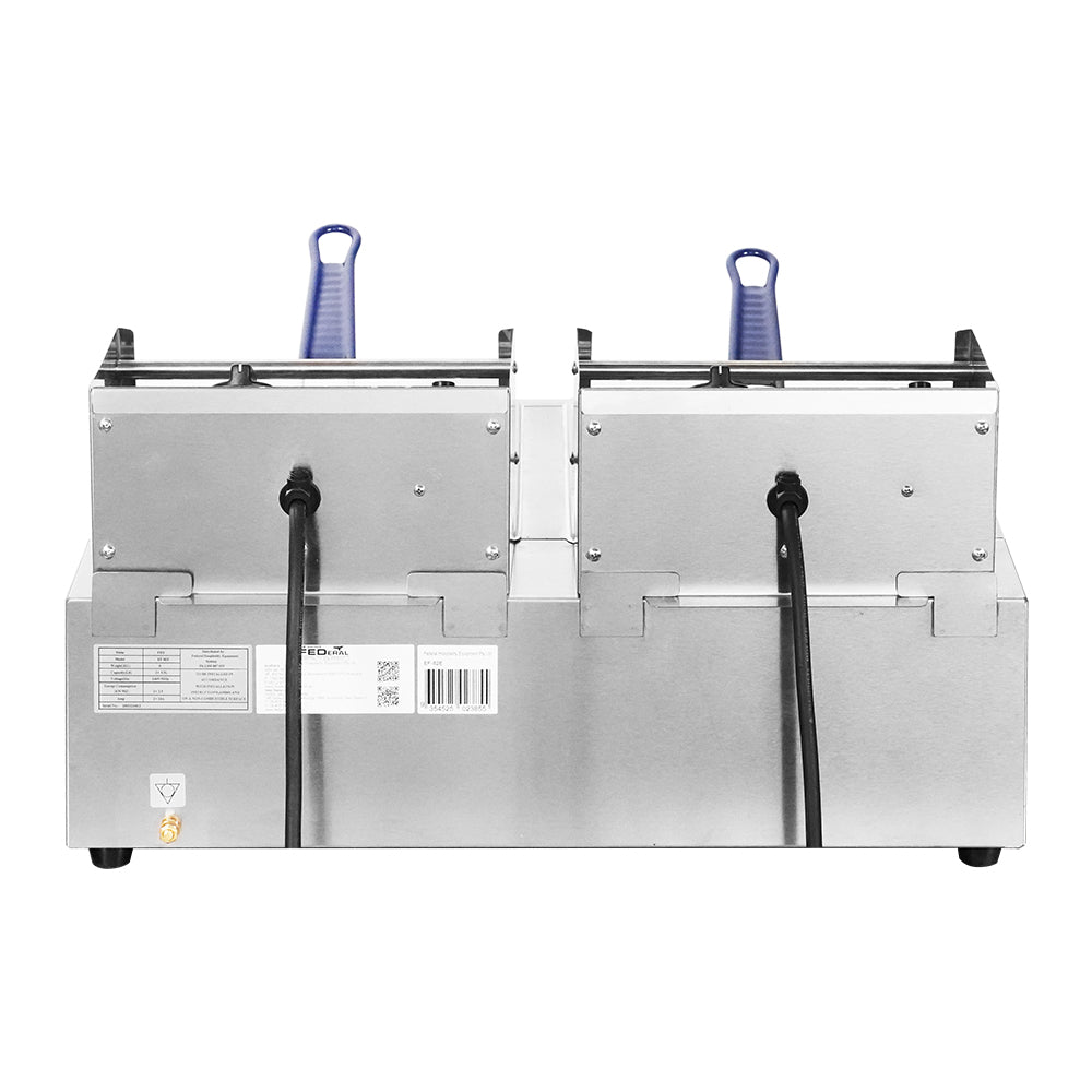 Double Tank Electric Fryer TEF-82KW