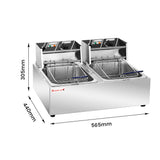 Double Tank Electric Fryer TEF-82KW
