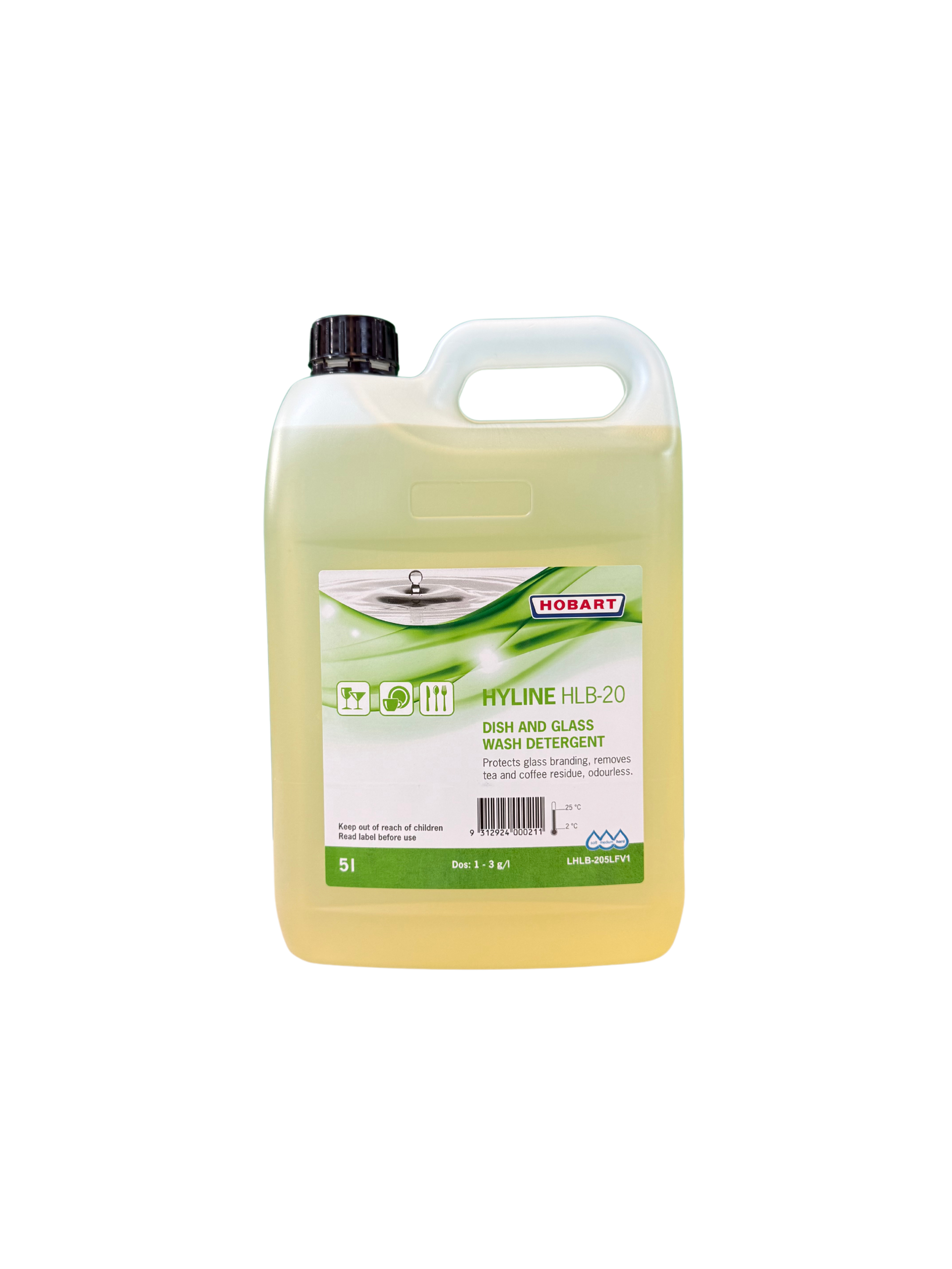 HOBART HYLINE  HLB-20 - 5 litre Universal Detergent