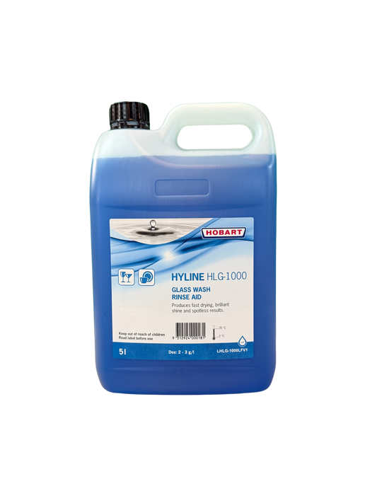 HOBART HYLINE  HLG-1000 - 5 Litre Glass Rinse Aid