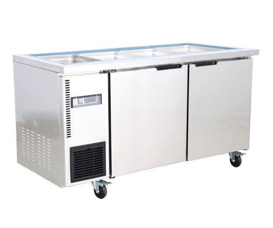 Thermaster 12x1/3 GN pan Ventilated Refrigerated Saladette - TL1500TN-12P