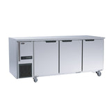 Ex-Showroom: Thermaster Stainless Steel Triple Door Workbench Fridge - TL1800TN-3D-QLD140