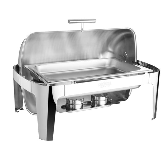 Madrid Deluxe Roll Top Chafer Set - GN 1/1 9Ltr