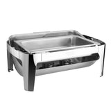 Madrid Deluxe Roll Top Chafer Set - GN 1/1 9Ltr