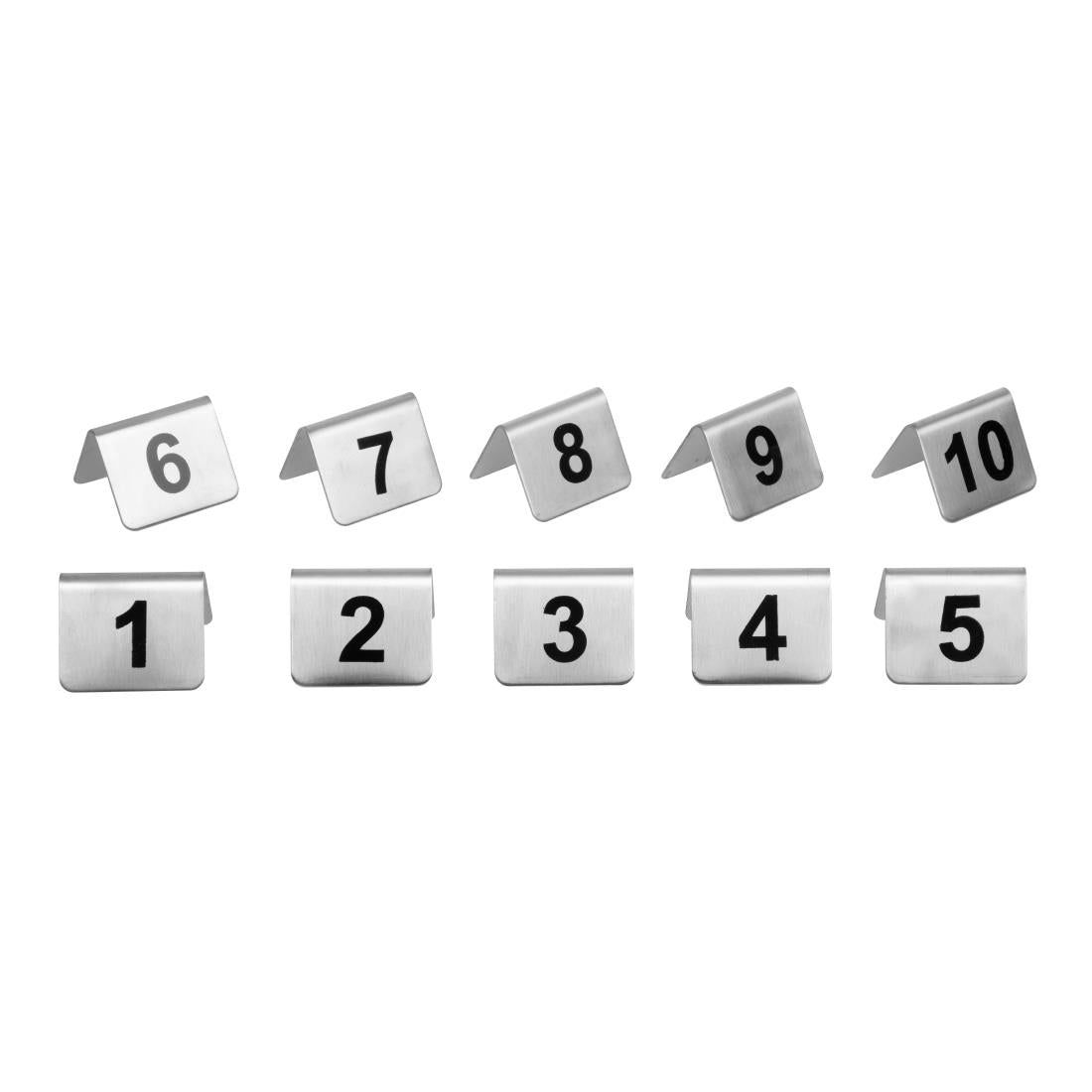 Table Numbers Set St/St - 1-10