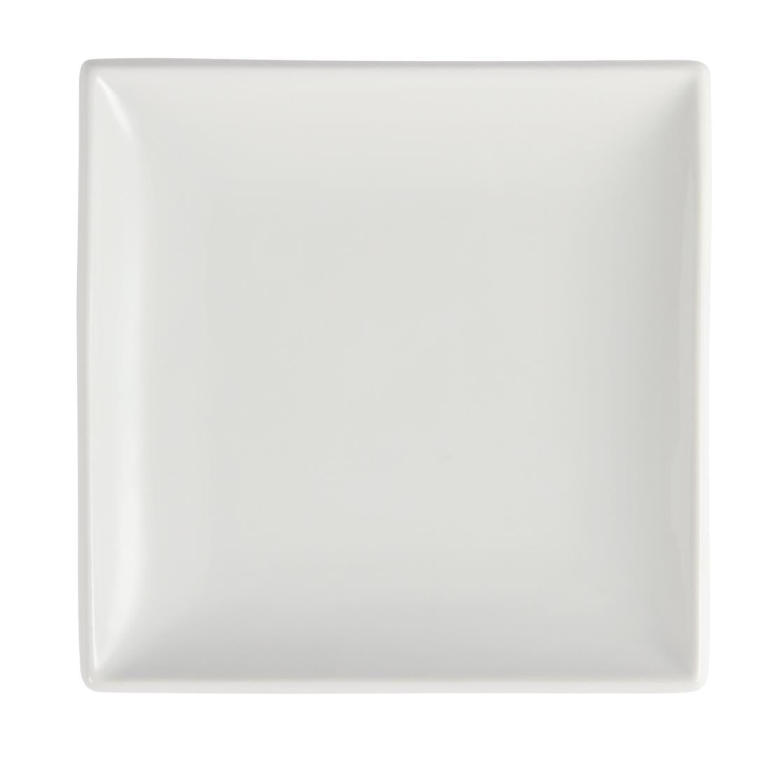 Olympia Whiteware Square Plate - 14cm 5 1/2" (Box 12)