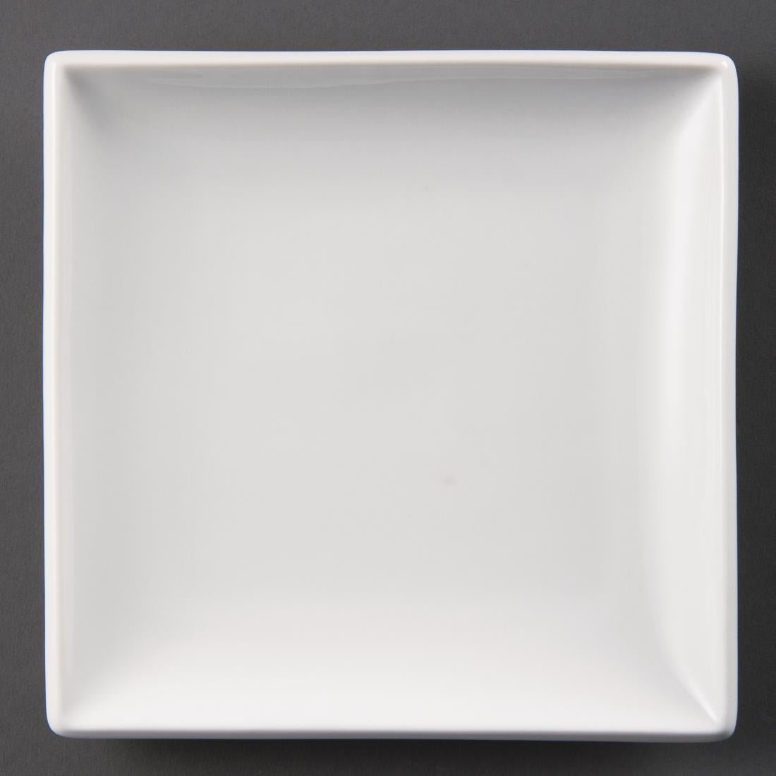 Olympia Whiteware Square Plate - 18cm 7" (Box 12)