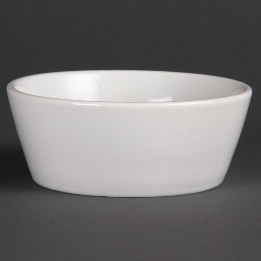 Olympia Whiteware Sloping Edge Bowl - 12cm 4 3/4" (Box 12)