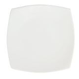 Olympia Whiteware Rounded Square Plate - 24cm 9 1/2" (Box 12)