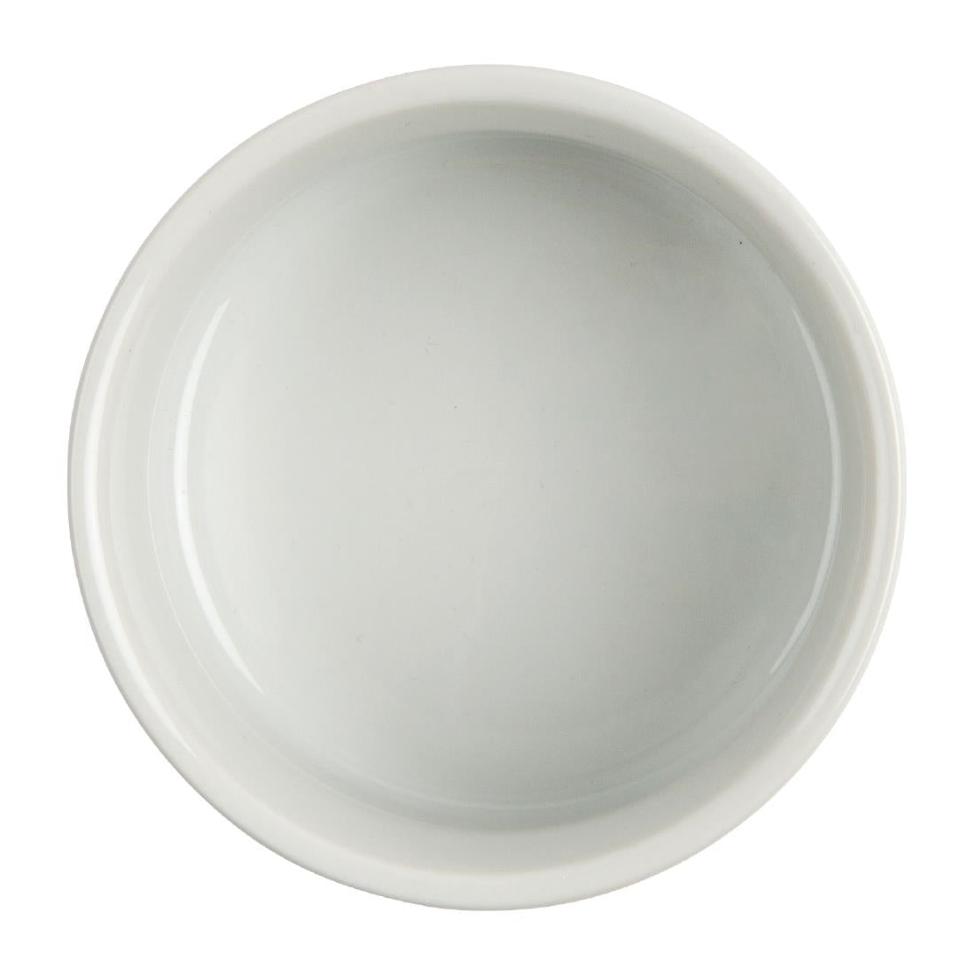 Olympia Whiteware Contemporary Ramekin - 9cm 3 1/2" (Box 12)