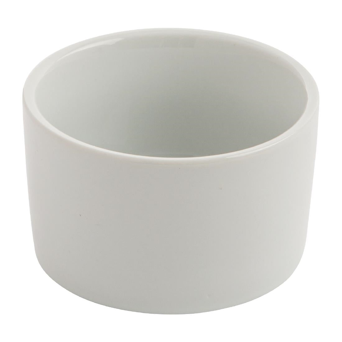 Olympia Whiteware Contemporary Ramekin - 9cm 3 1/2" (Box 12)