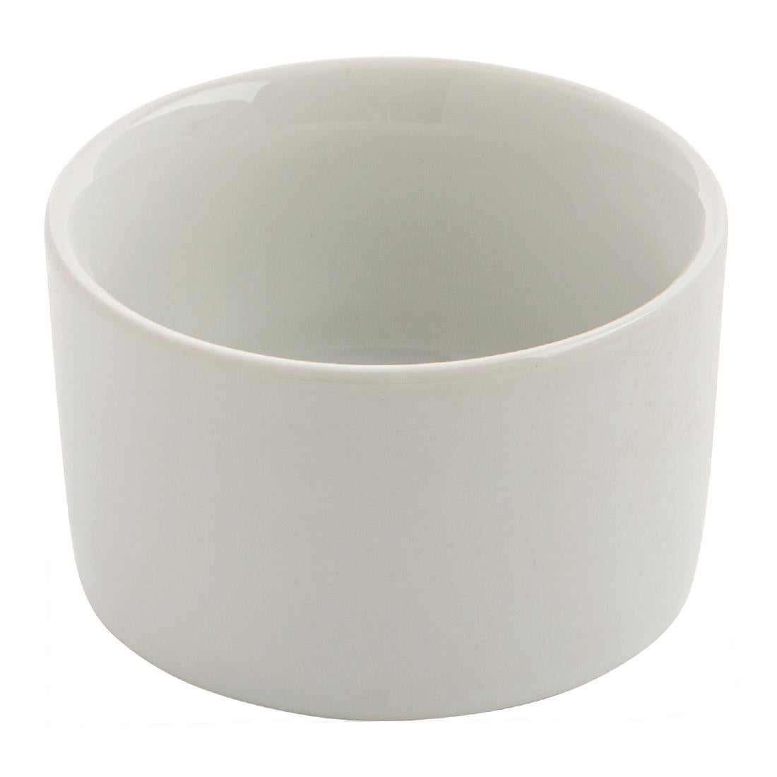 Olympia Whiteware Contemporary Ramekin - 140ml 5oz 80mm 3" (Box 12)