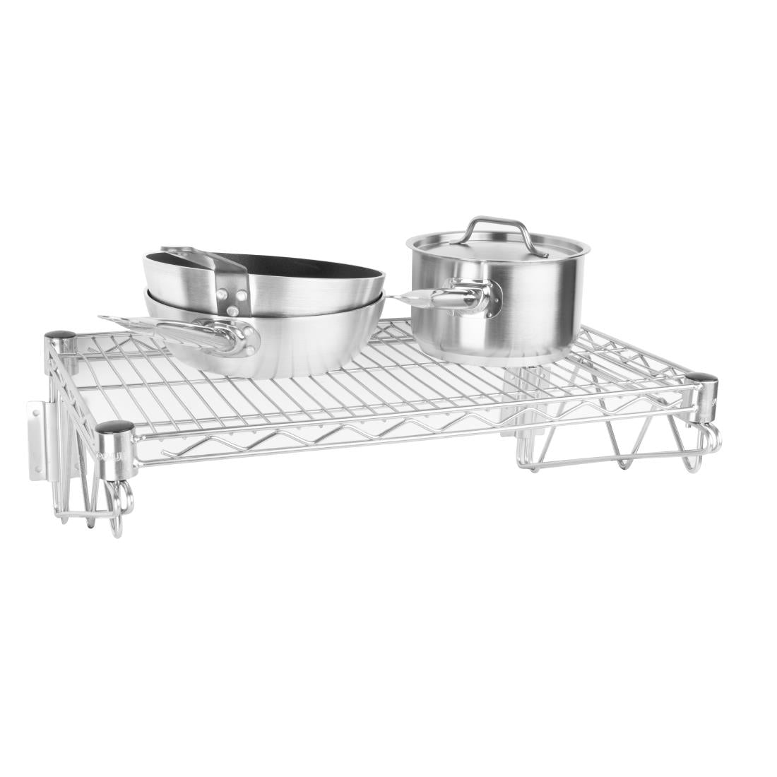 Vogue Wire Wall Shelves - 610x360mm 24x14"