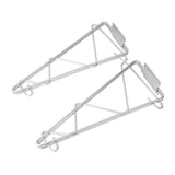 Vogue Wire Wall Shelves - 610x360mm 24x14"