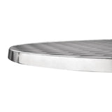 Bolero St/St Round Flip Top Bistro Table - 60cm
