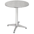 Bolero Round Table with Curved Edge Heavy Duty Base Dia - 60x72cm