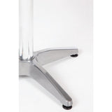 Bolero Round Table with Curved Edge Heavy Duty Base Dia - 60x72cm