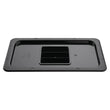 Vogue Black Polycarbonate GN Lid - 1/3