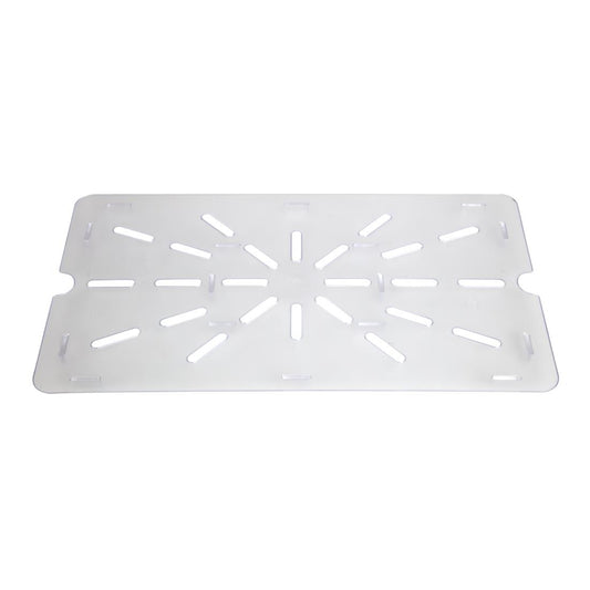 Vogue Clear Polycarbonate GN Drainer Plate - 1/1